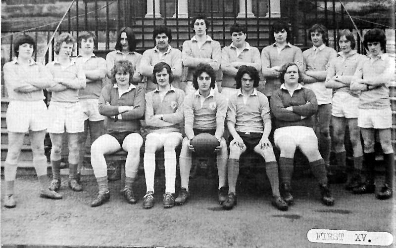 First XV 1975.jpg - Rugby Team, 1st XV in 1975.